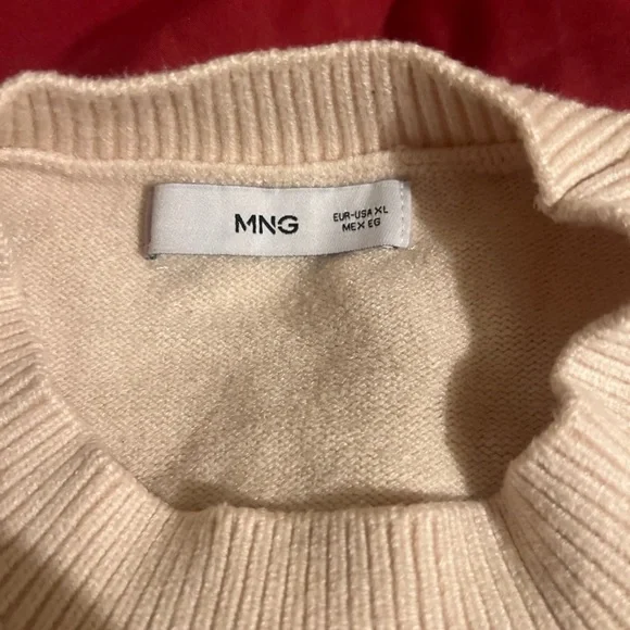 Mango Round neck knitted sweater - Picture 3 of 5